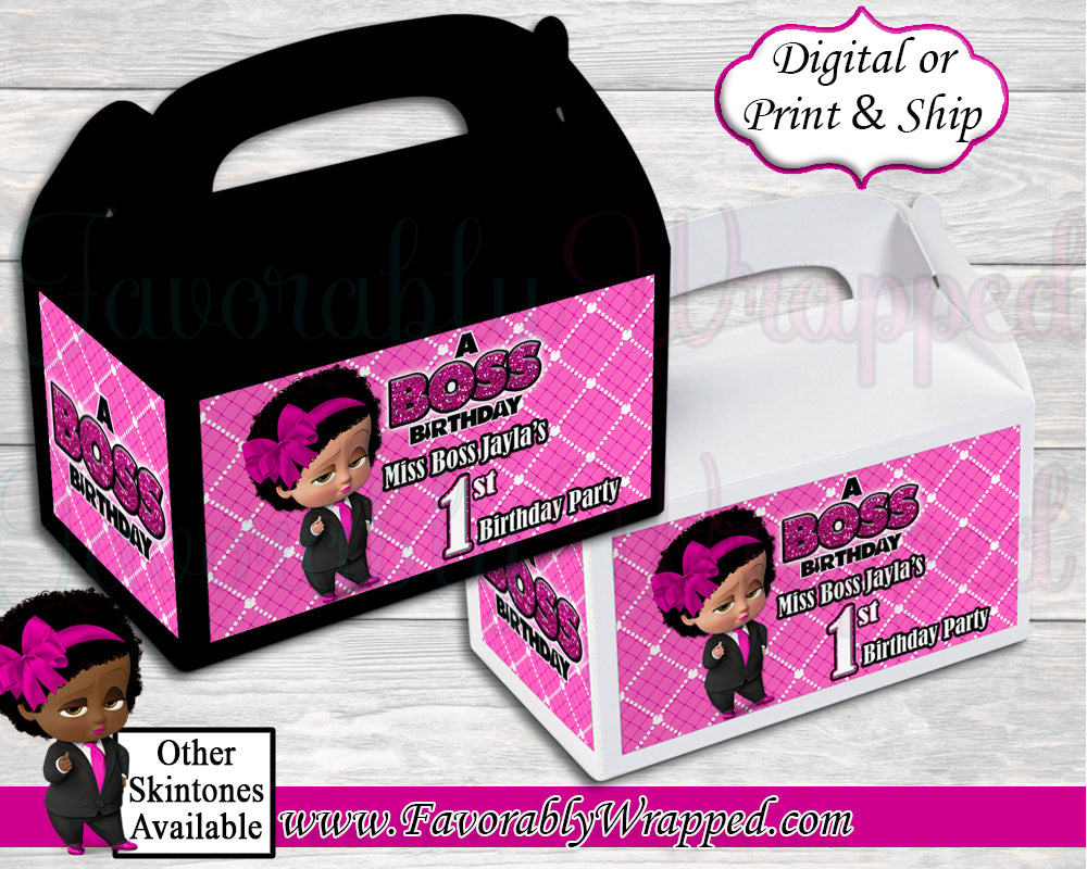 Boss baby best sale favor boxes