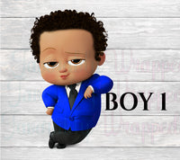 Boss Baby Boy Chip Bag-Boss Baby Birthday-Boss Baby Party