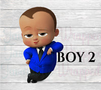 Boss Baby Boy Chip Bag-Boss Baby Birthday-Boss Baby Party