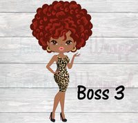 Boss Birthday Water Labels-Adult Boss-Adult Boss Birthday-40th Boss Birthday Party-40th Birthday-Boss Baby Chip Bag-Cheetah Boss Water Label