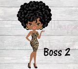 Boss Birthday Chip Bag-Adult Boss-Adult Boss Birthday-40th Boss Birthday Party-40th Birthday-Boss Baby Chip Bag-Cheetah Boss Baby