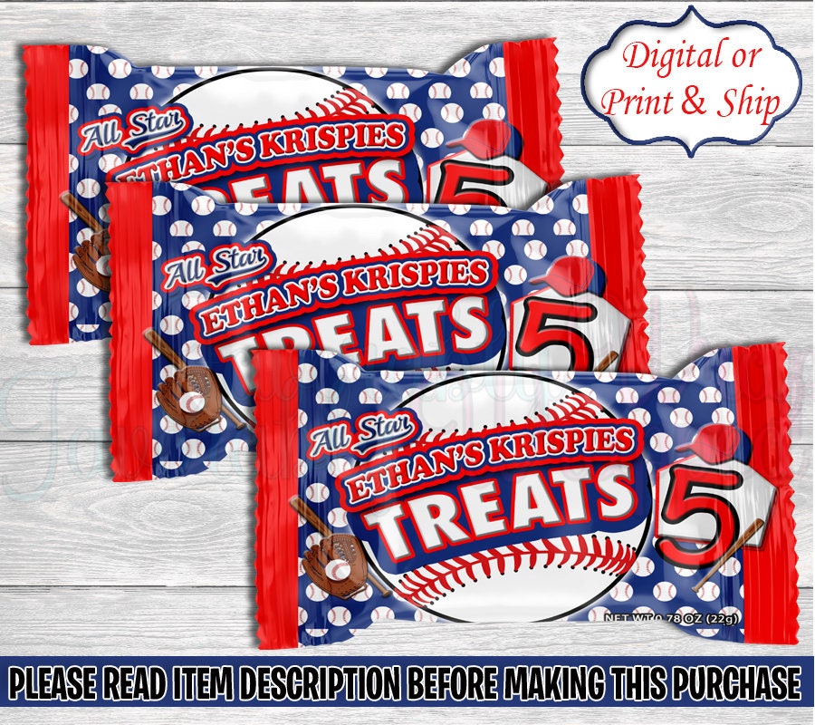 Buying Baseball Rice Crispie Treats (12)