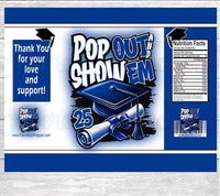 Graduation Chip Bag-Graduation Favor Bag-Graduation Party-Graduation Decor-High School Graduate-Graduation Treat Bag-College Graduate