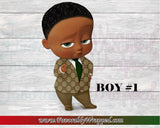 Gucci Inspired Boy Boss Birthday Gift Bag-Boss Baby-Boss Baby Birthday-Boss Baby Gift Bag Labels-Gucci Boss Baby Gift Bag