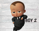 Boss Baby Baby Shower Charger Insert-Boss Baby-Boss Baby Birthday-Boss Baby Shower-Boss Party-Boss Baby Paper Plate Insert-Boss Baby Clipart