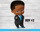 Boss Baby Boy Capri Sun Juice Label-Boss Baby Birthday-Boss Baby Party