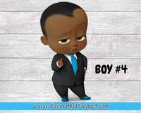 Boss Baby Boy Soda Bottle Labels-Boss Baby Birthday-Boss Baby Party