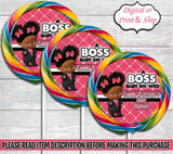 Boss Baby Girl Baby Shower Swirl Pop Labels-Boss Baby-Boss Baby Shower-Lollipop Labels-Boss Baby Clipart