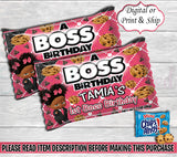 Boss Baby Mini Chip Ahoy Cookie Wrapper-Boss Baby Cookie Label-Boss Baby Birthday-Boss Baby Party-Mini Cookie Label-Chocolate Chip Wrapper