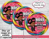 Boss Baby Girl Birthday Swirl Pop Labels-Boss Baby-Boss Baby Birthday-Boss Birthday Party-Boss Party-Boss Baby Lollipop Labels-Boss Baby Clipart