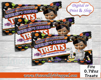 Halloween Rice Krispies Treats-Halloween Birthday-Halloween Party-Trick or Treat Party Favors-Trick or Treat Rice Krispies Treats