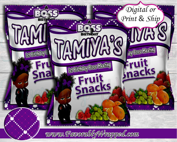 Boss Baby Birthday Fruit Snack Wrappers-Boss Baby-Boss Baby Birthday-Boss Birthday Party-Boss Party-Boss Baby Chip Bag Labels-Boss Baby Clipart