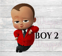 Boss Baby Birthday Charger Insert-Boss Baby-Boss Baby Birthday-Boss Baby Shower-Boss Party-Boss Baby Paper Plate Insert-Boss Baby Clipart