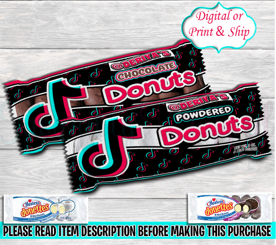 Tik Tok Mini Donut Wrappers Tik Tok Party Tik Tok Birthday Tik Tok Par tik-tok-mini-donut-wrappers-tik-tok-party-tik-tok-birthday-tik-tok-par