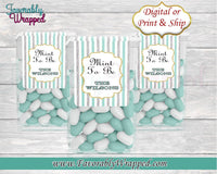 Tic Tac Wedding Favors-Mint To Be Favors-Mint To Be Labels-Wedding Favors -Mints-Tic Tac Labels-Engagement Party-Thank You Gifts-Candy Table
