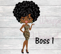 Boss Birthday Gift Bag-Adult Boss-Adult Boss Birthday-40th Boss Birthday Party-40th Birthday-Boss Baby Gift Bag-Cheetah Boss Baby