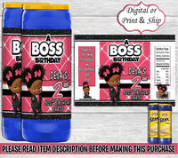 Boss Baby Stax Chips-Boss Baby Birthday-Boss Baby Party-Boss Baby Party Favors-Boss Baby Chip Bag-Boss Baby Girl-Stax Chips Label