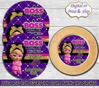 Boss Baby Birthday Charger Insert-Boss Baby-Boss Baby Birthday-Boss Birthday Party-Boss Party-Boss Baby Paper Plate Insert-Boss Baby Clipart