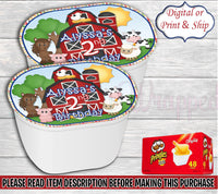 Barnyard Pringles Stack Label-Farm Pringles Stack Label-Farm Birthday-Farm Party-Pringles Label-Animal Pringles Label-Pringle Stack Label
