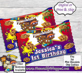 Rugrats Chip Ahoy Cookie Wrappers-Rugrats Baby Shower Cookie Wrapper-Chip Ahoy Cookie Wrapper-Rugrats Birthday Party-Rugrats Cookies