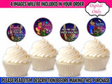 Beauty or Beats Cupcake Toppers-Cupcake Toppers-Beauty or Beats Gender Reveal Party-Beauty or Beats Chip Bag-Beauty or Beats Invite