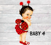 LadyBug Table Backdrop-Lady Bug Baby Shower Backdrop-Backdrop-Ladybug Chip Bag-Baby Shower-Its a Girl-Black and Red Decor-Ladybug Birthday