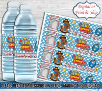 It's a Boy Story Baby Shower Water Bottle Labels-Toy Story Water Label-Toy Story Baby Shower-Water Labels-Baby Shower-It's a Boy-Its a Girl