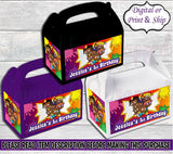 Rugrats Gable Box Labels-Rugrats Baby Shower Gable Box-Gable Box Labels-Rugrats Birthday Party-Rugrats Favor Box-Rugrats Clip art