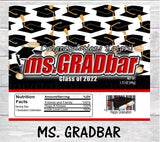 Graduation Mr Goodbar Wrapper-Mr GradBar Wrapper-Graduation Hershey Bar-Graduation Class Ring Label-Graduation Chip Bag-Graduation Party
