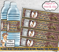 Cheetah Water Labels-Cheetah Baby Shower-Cheetah Chip Bag-Safari Water Label-Leopard Water Label-Wild One Water Label-Cheetah Favors