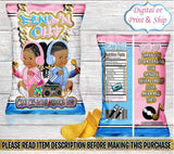 Find'N Out Chip Bag-Find'N Out Gender Reveal Party-Beauty or Beats Chip Bag-Hip Hop Chip Bag-90's Chip Bag-80's Chip Bag-Finding Out