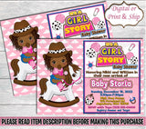 Its a Girl Story Invitation-Toy Story Baby Shower Invitation-Toy Story Baby Shower-Invitation-Baby Shower Invitation-It's a Boy-Its a Girl