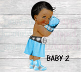 Boxing Chip Bag-Boxing Gender Reveal Party-Boxing Baby Shower-Boxing Birthday-Boxing Favor Bag-Boxing Treat Bag-Champ Chip Bag-Boxing Decor
