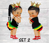 One Love Gender Reveal Water Label-Reggae Party-One Love Party-One Love Birthday-One Love Favor Bag-Reggae Chip Bag-Jamaican Chip Bag