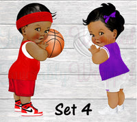Free Throws or Spikes Ticket Invitation-Basketball Ticket Invitation-Basketball Invitation-Basketball Birthday-Sports Invitation