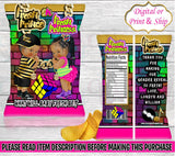 Fresh Prince or Fresh Princess Chip Bag-Fresh Prince or Fresh Princess Gender Reveal-Hip Hop Gender Reveal-90's Chip Bag