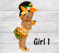 Cuties Baby Shower Invitation-Little Cuties Invitation-Cuties Chip Bag-Orange Chip Bag-Orange Party Favors-Cuties-Cuties Gender Reveal